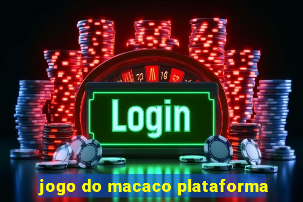 jogo do macaco plataforma